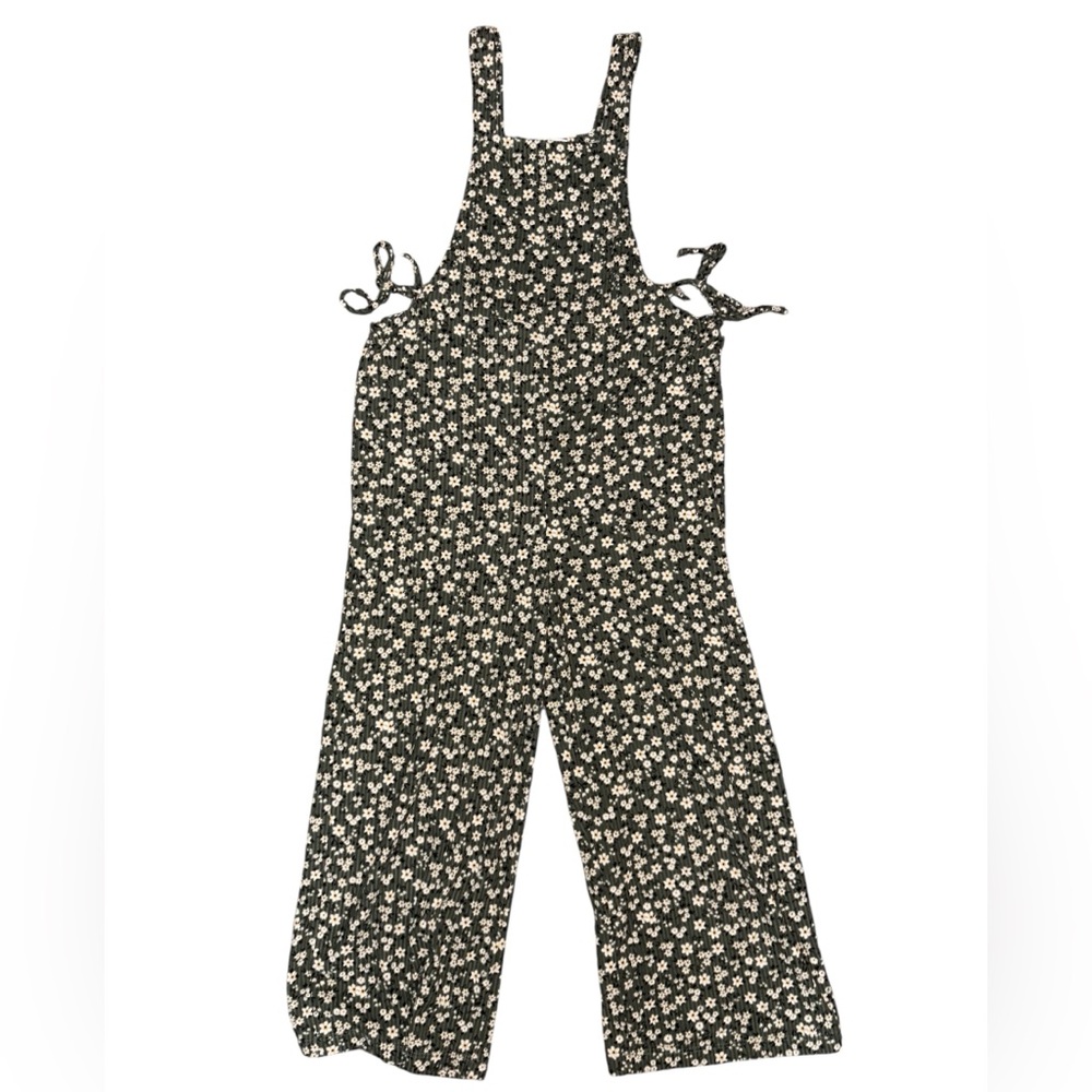 Jenna & Jessie Floral Green Daisy Jumpsuit